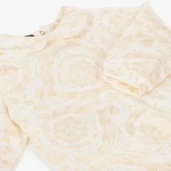 Ivory Cotton Babysuit & Hat Set