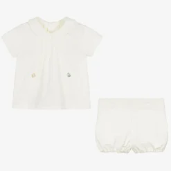 Ivory Cotton Buster Suit