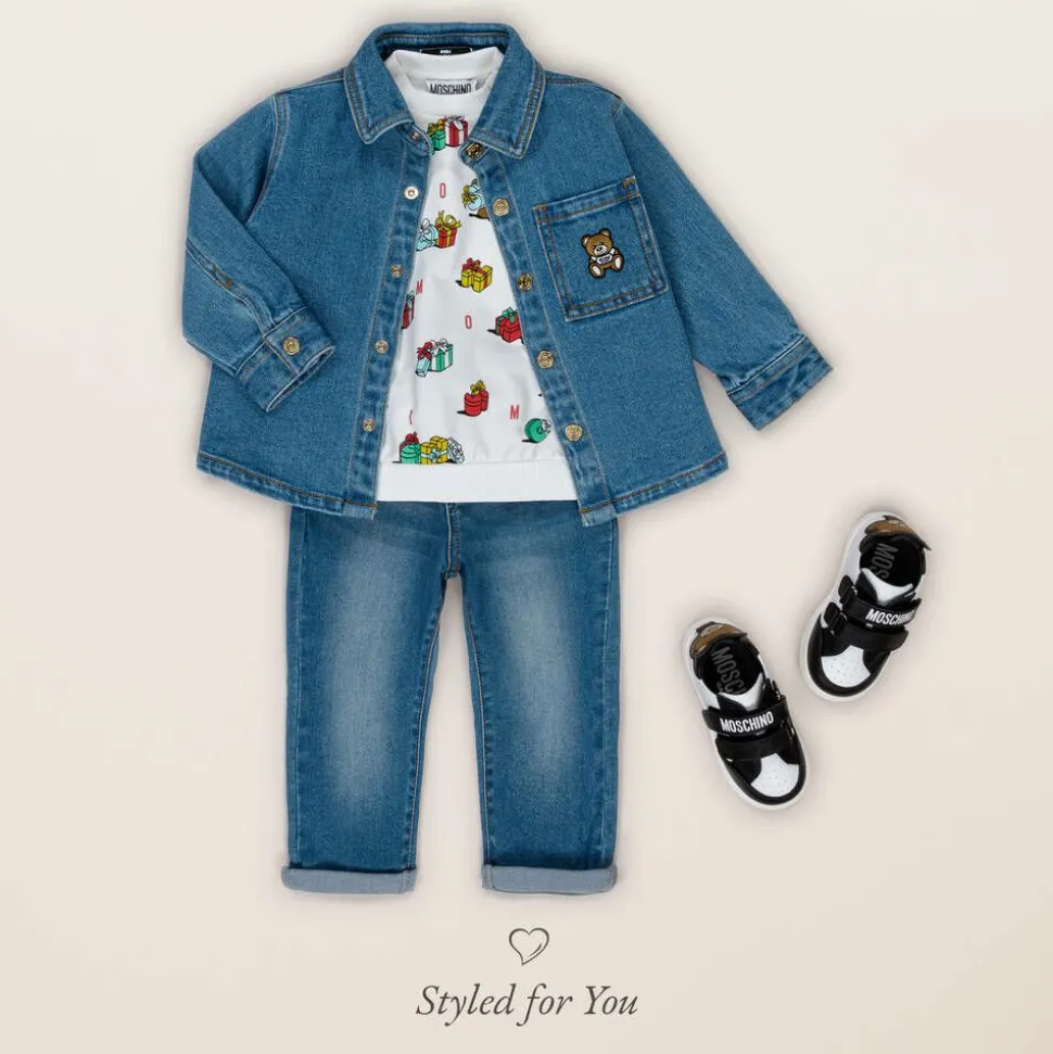 Ivory Cotton Festive Gifts Sweatshirt