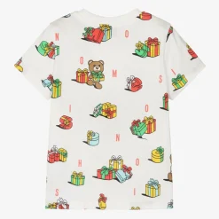 Ivory Cotton Festive Gifts T-Shirt