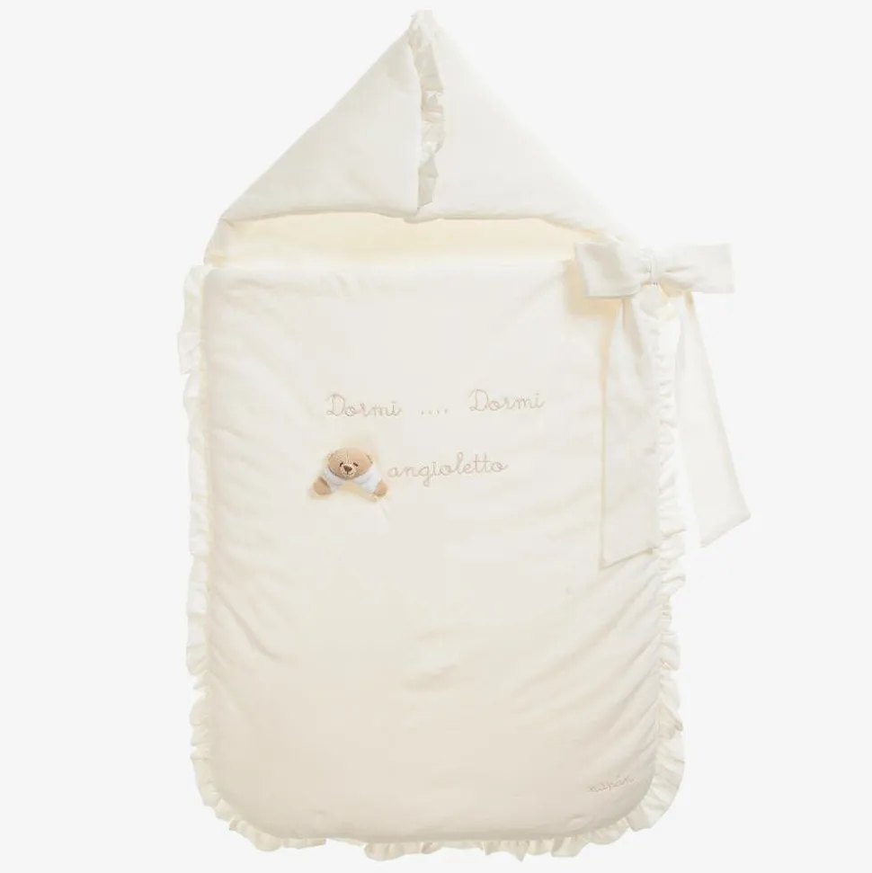 Ivory Cotton Jersey Baby Nest (80cm)