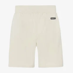 Ivory Cotton Jersey Shorts