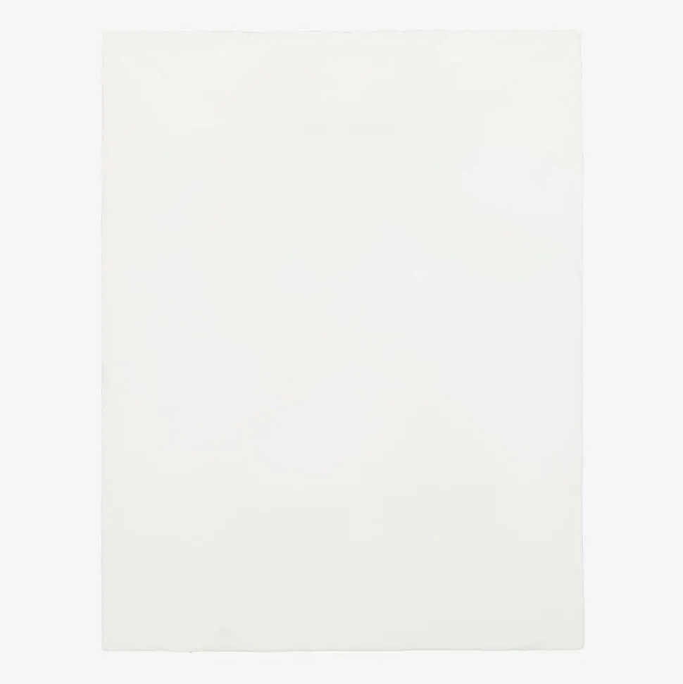 Ivory Cotton Padded Blanket (85cm)