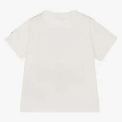 Ivory Cotton Penguin Logo T-Shirt