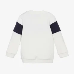 Ivory Cotton Sweatshirt