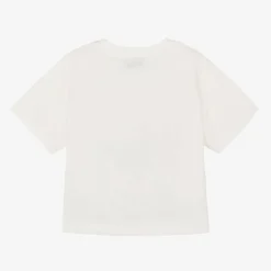 Ivory Cotton Teddy Bear T-Shirt