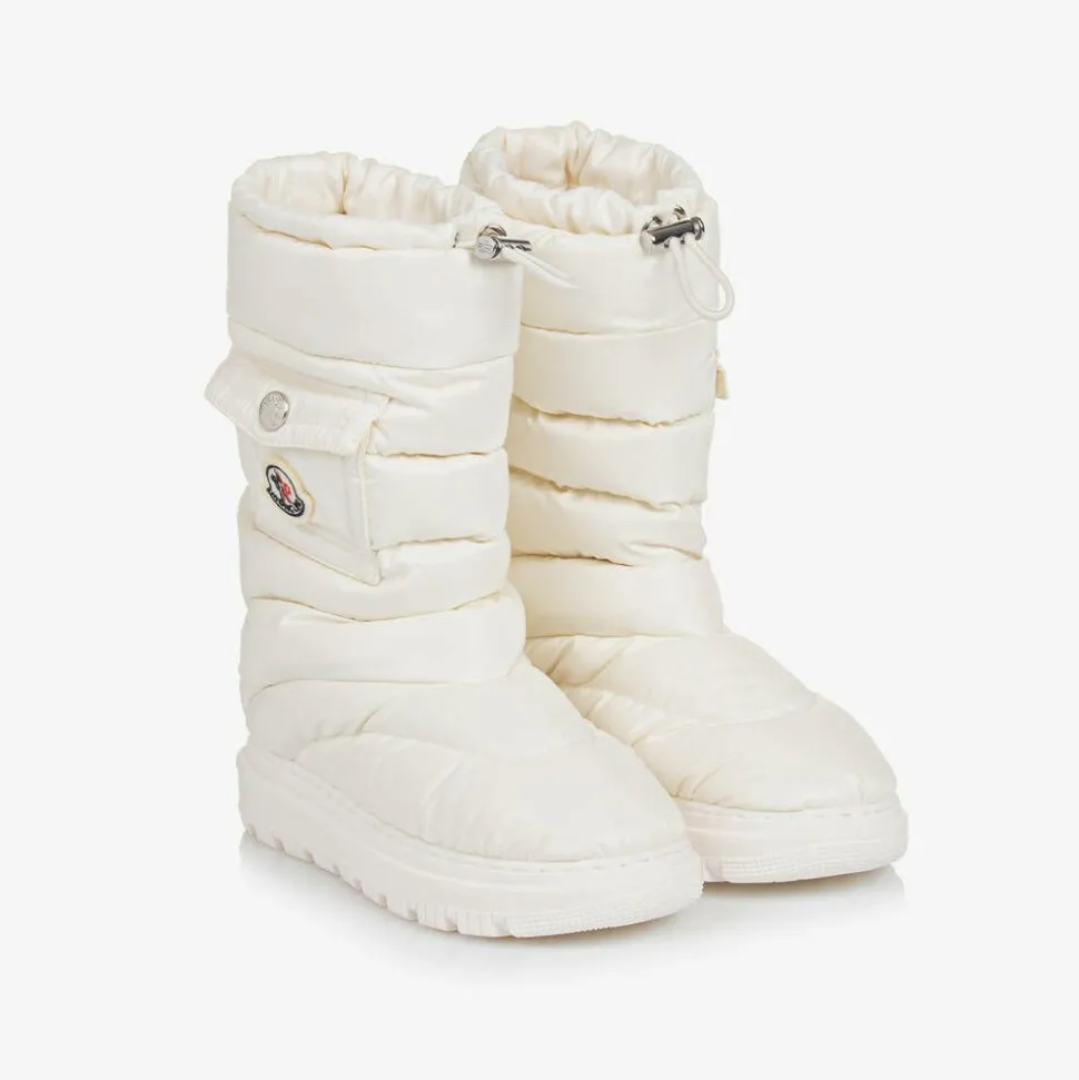 Ivory Down Padded Boots