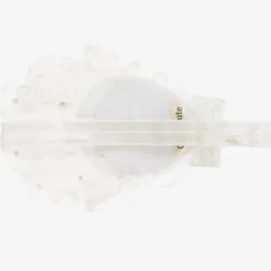 Ivory Feather Headband