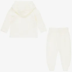 Ivory Knitted Baby Trouser Set