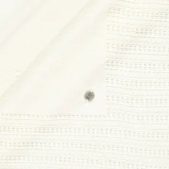 Ivory Knitted Shawl (116cm)