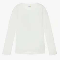 Ivory Merino Wool Knitted Top