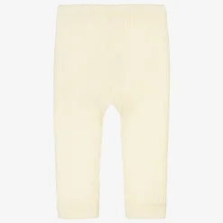 Ivory Merino Wool Leggings
