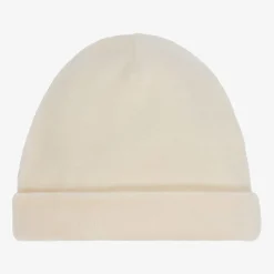 Ivory Organic Cotton Baby Hat