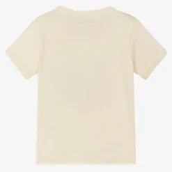 Ivory Organic Cotton Cats T-Shirt