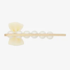 Ivory Pearl Hair Clip (5cm)
