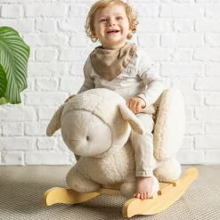 Ivory Sheep Rocking Toy (59cm)