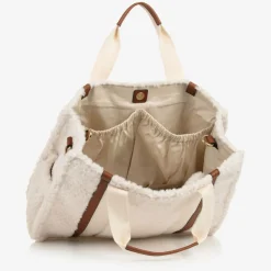 Ivory Sherpa Fleece Changing Bag (41cm)