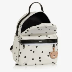 Ivory Spot Changing Backpack (34cm)
