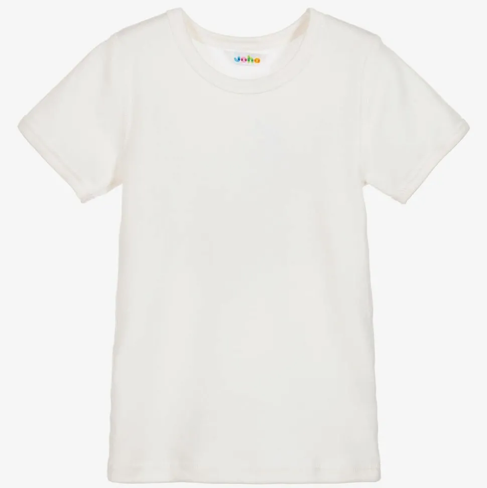 Ivory Thermal Wool T-Shirt