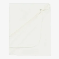 Ivory Velour Baby Blanket (87cm)