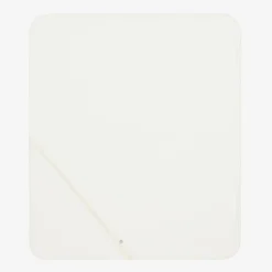 Ivory Velour Baby Blanket (87cm)