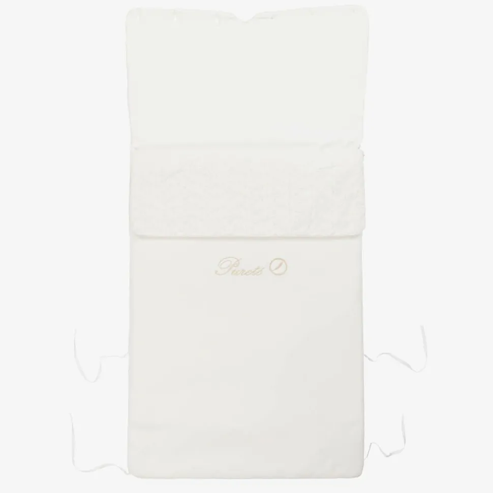 Ivory Velour Baby Nest (87cm)