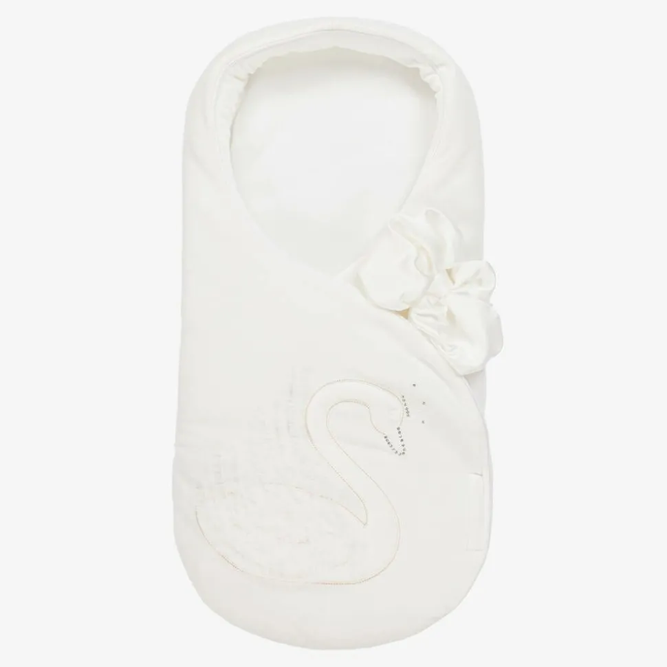 Ivory Velour Baby Nest (69cm)