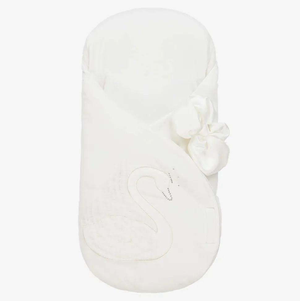 Ivory Velour Baby Nest (69cm)