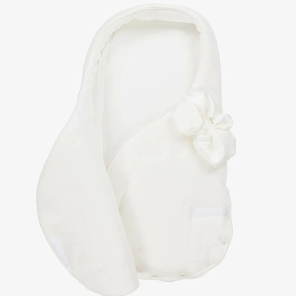 Ivory Velour Baby Nest (69cm)