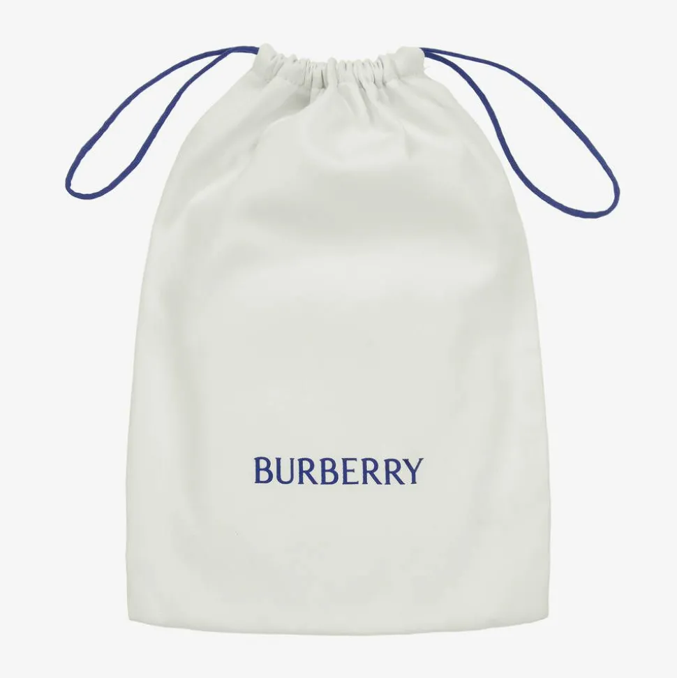 Junior Archive Beige Check Sandals