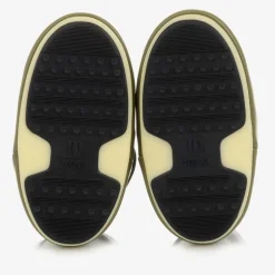 Khaki Green Icon Short Snow Boots