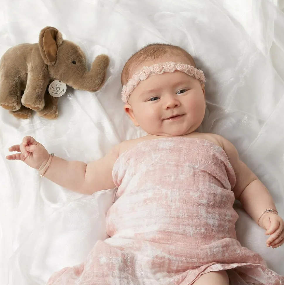 18kt Yellow Gold Diamond Baby Bracelet