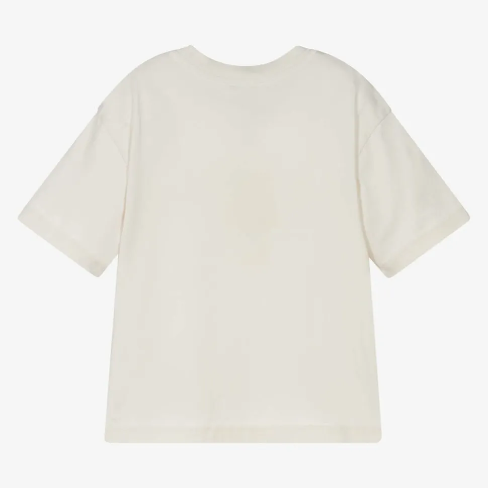 Light Beige Organic Cotton T-Shirt