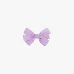 Lilac Purple Bow Hair Clip (7cm)