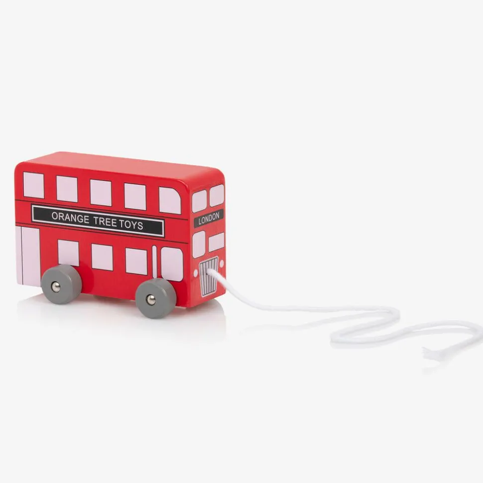 London Bus Pull Along Toy (13cm)