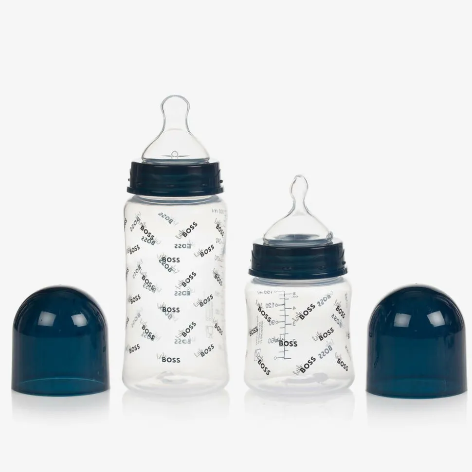 Navy Blue Bottle & Dummy Set