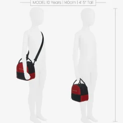 Navy Blue Colourblock Lunch Bag (20cm)