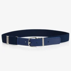 Navy Blue Elasticated Belt