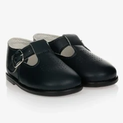 Navy Blue First Walker Shoes