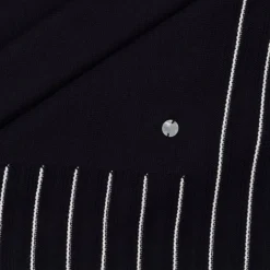 Navy Blue Knitted Blanket (105cm)