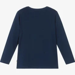 Navy Blue Organic Bamboo Top