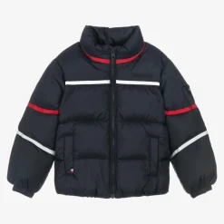 Navy Blue Puffer Jacket
