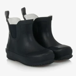 Navy Blue Short Rain Boots