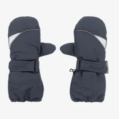 Navy Blue Ski Mittens