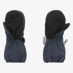 Navy Blue Ski Mittens
