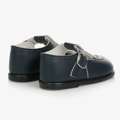 Navy Blue T-Bar Shoes