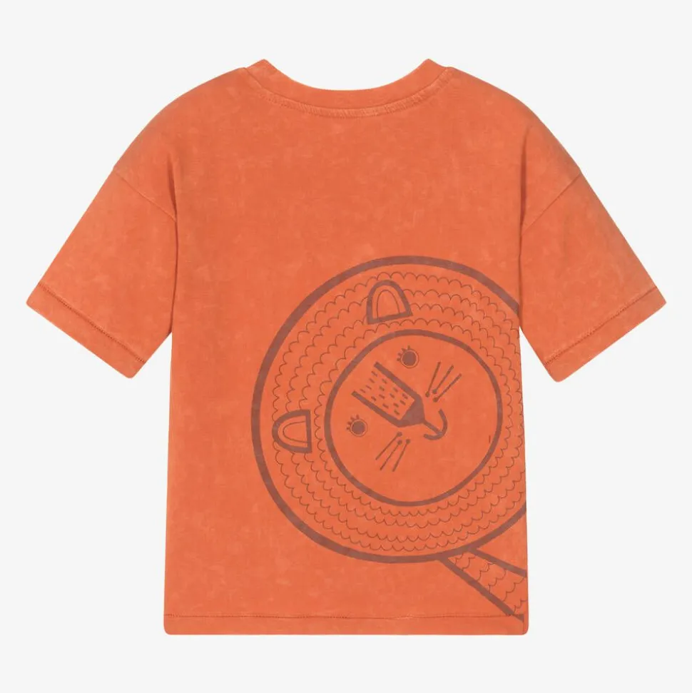 Orange Cub Organic Cotton T-Shirt