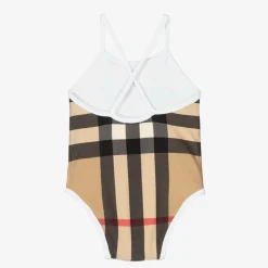 Oversized Check Baby Swimsuit