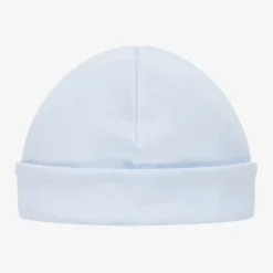 Pale Blue Cotton Baby Hat