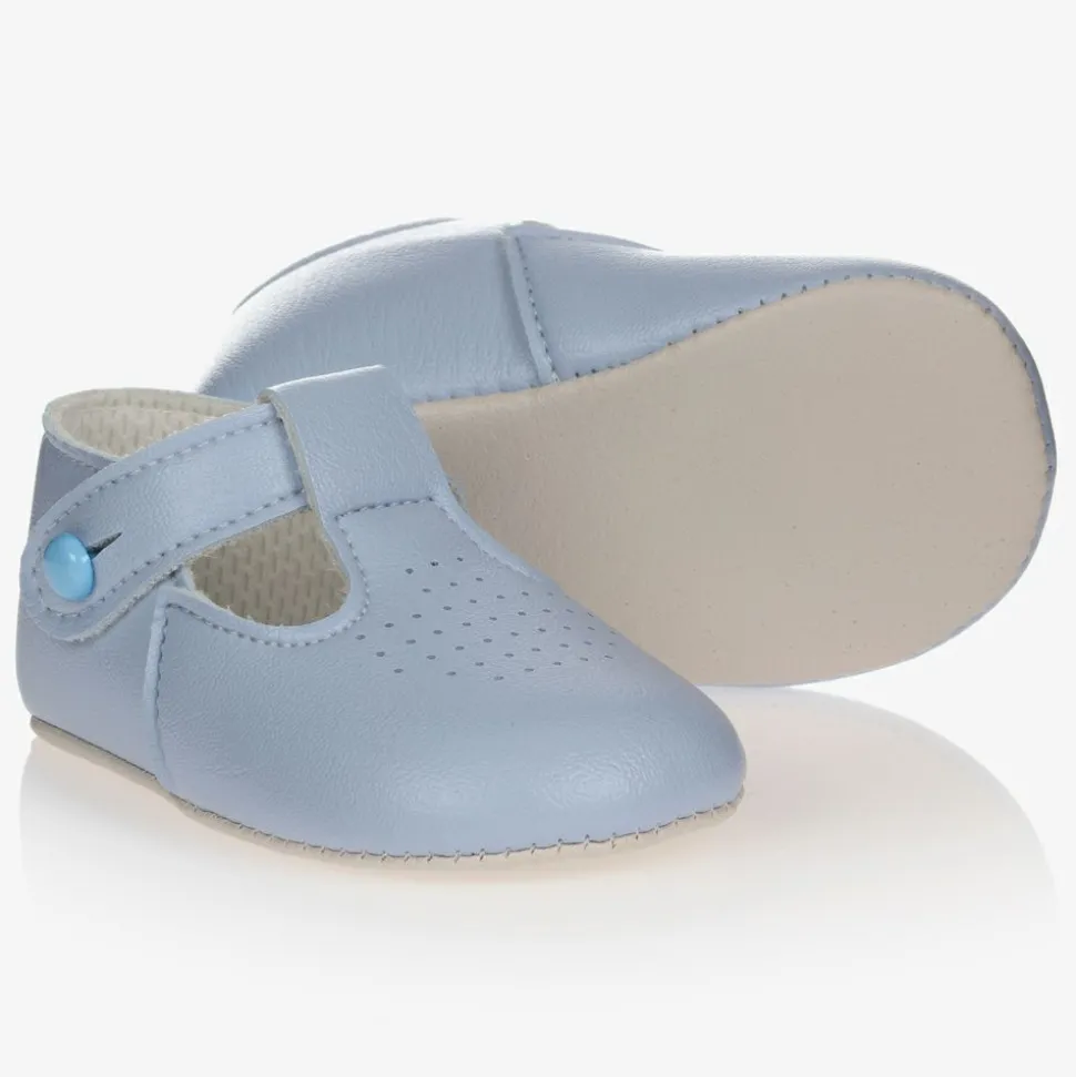 Pale Blue Pre-Walker Shoes